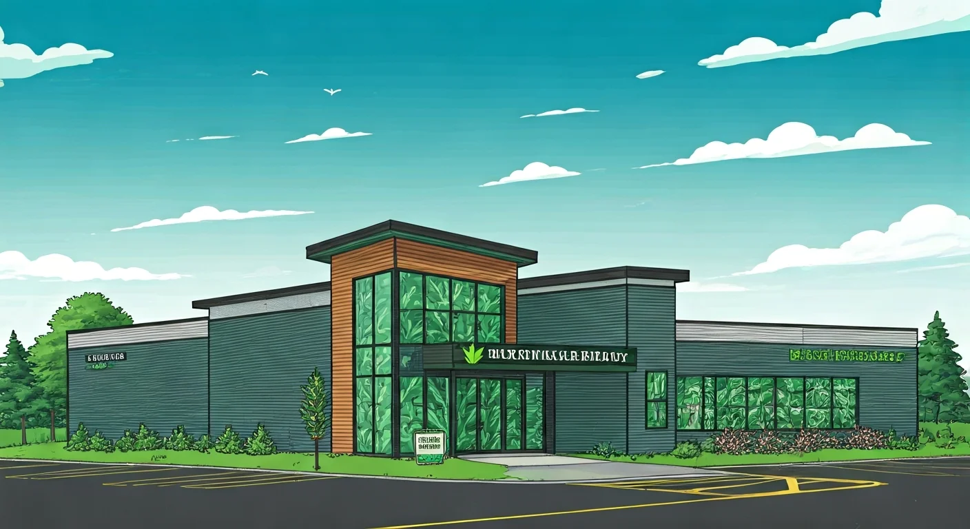 Modern dispensary in Wisconsin Dells